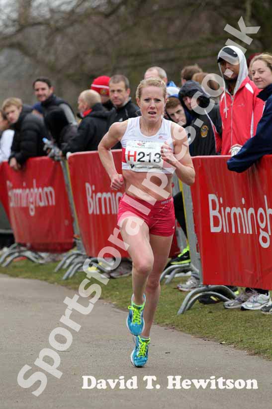 Rebekeh Randall (Bristol and West AC) 3rd in the National Womens 6 Stage Relay.
